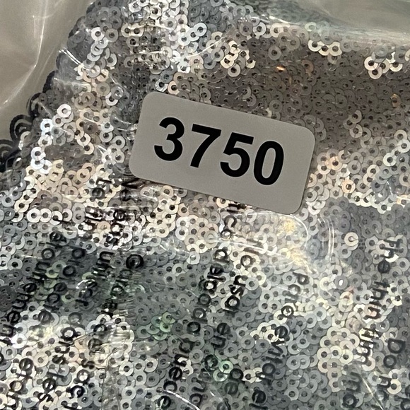 new! for love and lemons silver glimmer sequin high waisted panty 3750 - Picture 8 of 11